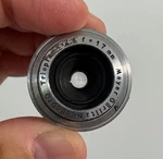 Hugo Meyer Trioplan 17MM F2.8 Mount Lens Bolex 16MM Cine Movie Camera. Fixed Price $95.00.