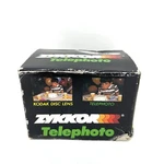 Vtg Zykkor Deluxe Lens For Kodak Disk Cameras Telephoto Wide Angle J1156 Box. Fixed Price $13.99.