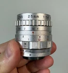 Soligor Television Tv Lens 25MM F1.4 Mount Cine 16MM Camera Bolex Filmo. Fixed Price $95.00.