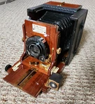 The Una Camera James A. Sinclair London Antique Ross "perfect" Lens Rare. Fixed Price $799.00.