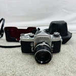 Miranda Film Slr Camera With Soligor 50MM Lens & Original Case. Fixed Price $190.00.