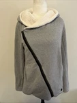 Rip Curl Womens Sz Au 10 Jacket Zip Up Hoodie Pockets Fleece Lined Warm. Fixed Price $21.58.