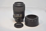 Nikon Af-s Dx Micro Nikkor 85MM F/3.5G Ed Vr Lens With Hood. Fixed Price $259.00.