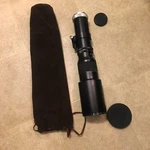 Very Nice Spiratone 400MM F6.3 Preset Telephoto Lens Mount & Leather Case/bag. Fixed Price $43.69.