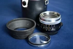 Carl Zeiss Ultron 50MM F/1.8 M42 Concave W/ Lens Hood, Bm Adapter, Close-up. Fixed Price $760.00.