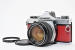 Olympus OM-1 Slr Film Camera G.zuiko Auto-s 50MM F1.4 Tested Japan Exc 6604. Fixed Price $181.50.