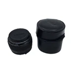 Vivitar 2X Macro Focusing Teleconverter Mc 0.45M 50 Mm With Lens Cover And Case. Fixed Price $15.96.
