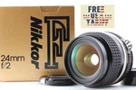Sic Ver. S/n 247XXX Top Mint Box Nikon Ai-s Nikkor 24MM F2 Lens Japan. Fixed Price $499.99.