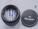 Rough Haze, No Aperture - Soligor 100MM F2.0 Pentax K Mount Prime Camera Lens. Fixed Price $59.99.
