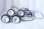 Set Of Polaroid 44-21 MP4 Copy Stand Lights 110V 150W W/ Tungsten Bulbs Works. Fixed Price $39.00.