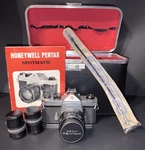 Tested Asahi Pentax Spotmatic 35MM Slr Camera + Super Takumar 50MM F1.4 Kit. Fixed Price $249.99.