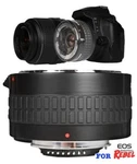 2X Optical Autofocus Tele Zoom Converter For Canon Eos Rebel Dslr T7I T5 T6. Fixed Price $266.40.