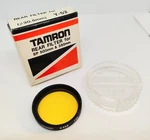New Tamron 30.5MM Yellow Y-52 For 500MM & 350MM Mirror Lens W/ Case. Fixed Price $14.55.