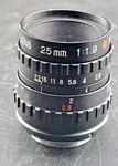 Vintage Soligor Television Tv Lens 25MM F1.9 Mount 16MM For Camera. Fixed Price $95.00.