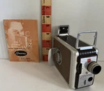Kodak Brownie Eight 8MM Vintage Movie Camera Cine Ektanon F/2.7 13MM Lens Usa. Fixed Price $12.99.