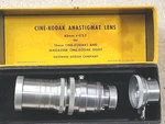Mount Kodak Anastigmat 63MM F/2.7 Motion Picture Cine Lens Box.. Fixed Price $75.00.