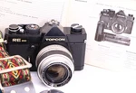 All Black Topcon Topcor 58/1.8 Lens 58MM F1.8 Slr Rare Film Camera. Fixed Price $147.93.