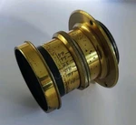 Antique Brass Lens Unbranded F/8 210 Mm 4 X 5 For Camera. Fixed Price $356.33.