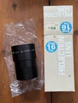 Rare Super SANKOR-16 / Eiki 65MM F1.5 Projection Lens Unique Bokeh Cover Ff. Fixed Price $495.00.