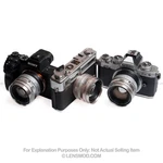 Yashica Electro 35 Gsn Yashinon 45MM F1.7 Modified Lens For Sony E, Fe & Nikon Z. Fixed Price $159.99.