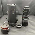 Vivitar 75-260MM F4.5 Zoom Vintage Lens With An Automatic Tele Converter. Fixed Price $24.50.