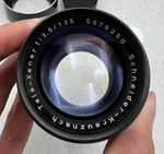 Schneider Kreuznach Tele-xenar 135MM F3.5 Exakta Camera Mount Lens *read*. Fixed Price $64.99.