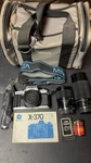Minolta X-370 35MM Film Slr Camera Kit With Lenses, Bag, Etc Tested And Working. Fixed Price $80.00.