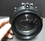 Bausch & Lomb Tessar 19 1/2" F/7 Lens Compound Shutter Clean Operating Rare. Fixed Price $2900.00.