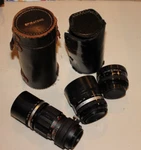 Vintage Lenses For Nikon 35MM Film Cameras Good Usable Condition. Fixed Price $72.50.