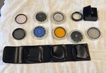 14 Lot Hoya 52, 55, 58MM Tiffen Vivitar Toyo Promaster Japan Filter Vintage Cam. Fixed Price $9.99.