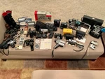 Huge Vintage Camera Lot Of 14 Pentax H3 Canon A1 Nikon F100 Polaroid & Much More. Fixed Price $995.50.