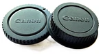 New Canon Body/lens Cap Set-replacement All Eos Cameras. Fixed Price $9.98.