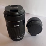 Cannon Zoom Lens Ef-s 55-250 Mm Image Stabilizer W/ Canon Mount Adapter Ef-eos. Fixed Price $279.99.