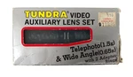 Tundra Video Auxiliary Lens Set Telephoto Wide Angle VTW1565 Japan Case Boxed. Fixed Price $16.25.