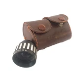 Vintage Accura Brown Leather Case & One Wide Angle Camera Lens 1950'S. Fixed Price $10.00.