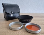 Polaroid Lens Shade #598 Uv Filter #597 #596 Kit W/case. Fixed Price $75.00.