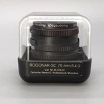 *mint* Rodenstock Rogonar-sc 75MM F/4 Enlarging Lens M39 Mount #10222802. Fixed Price $129.00.