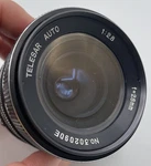 Vintage Telesar 55MM F=28MM 1:28 Auto Lens No. 296589E. Fixed Price $21.98.