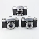 Zeiss Ikon Contaflex Alpha & Ii Slr Film Camera Panthar Tessar 45MM F2.8 Lens. Fixed Price $104.98.