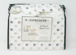 Sanders Expressions Nap All Day Sleep Night Dotted 6-PC Sheet Set Full Olive. Fixed Price $14.12.