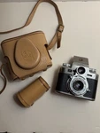 Vintage Bolsey C22 Tlr Camera Wollensak W/ Case Meter Filters. Fixed Price $149.00.