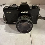 Vivitar 220/SL Hoya Skylight 49MM Filter W/1:1.8 50MM Lense. Read!!. Fixed Price $27.00.