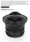 Ttartisan 7.5MM F2.0 Aps-c Large Aperture Cameras Lens Fisheye New. Fixed Price $120.00.