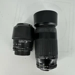 Lot Of Tamron Af Tele-macro Lens 70-210MM + 90-300MM Zoom Hoods Uv Filter. Fixed Price $49.99.