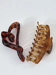 Au Women Easy Chic Styling Up Pearl Claws Banana Clamps Clips Hairpin. Fixed Price $9.27.