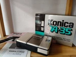 Tested! Konica AA-35, Pocket Half Frame Camera, 35MM, With Hexanon 24MM F4 Lens. Fixed Price $229.01.
