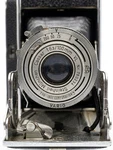 Vintage Foldex Folding Camera Steinheil Cassar 100MM F/6.3 Lens 120 Film. Fixed Price $29.97.