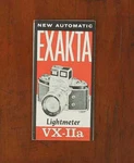 Ihagee Exakta VX-11A Sales BROCHURE/82463. Fixed Price $15.00.