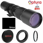 Optura Hd 32K 500MM Telephoto Lens For Canon Eos And Ef-s Mount Dslr Cameras. Fixed Price $87.65.