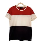 Boss Hugo Mens Tri-colored Texturized Tee T-shirt Size Xl Regular Fit. Fixed Price $23.99.